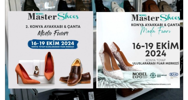 Nobel Master Shoes -Έκθεση μόδας υποδημάτων & τσαντών στο Ικόνιο