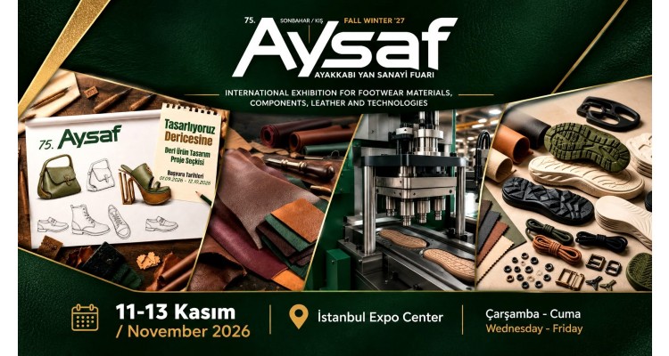 AYSAF Istanbul-Uluslararası Ayakkabı Yan Sanayi Fuarı 