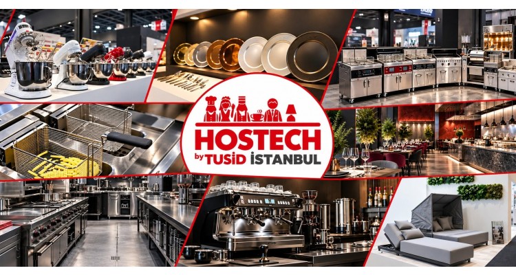 Hostech by Tusid-Otel-Restoran-Kafe-Pastane Ekipmanları ve Teknolojileri Fuarı