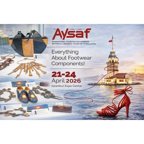 AYSAF Istanbul-Έκθεση για Υλικά Υποδημάτων, Εξαρτήματα, Δέρματα και Τεχνολογίες
