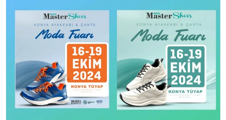 Nobel Master Shoes -Έκθεση μόδας υποδημάτων & τσαντών στο Ικόνιο