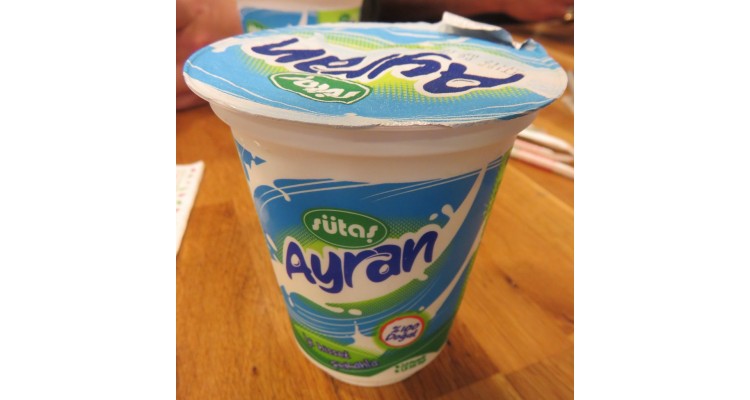 ayran-turkish yogurt drink
