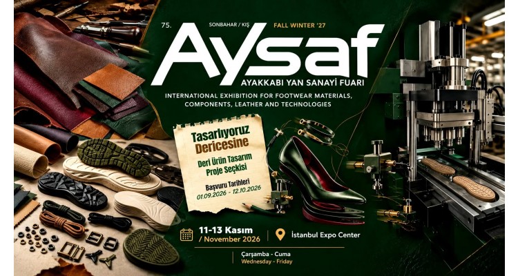 AYSAF Istanbul-Uluslararası Ayakkabı Yan Sanayi Fuarı 