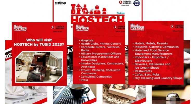 Hostech by Tusid-Έκθεση Εξοπλισμού και Τεχνολογίας Ξενοδοχείων-Εστιατορίων-Καφέ-Ζαχαροπλαστείων 