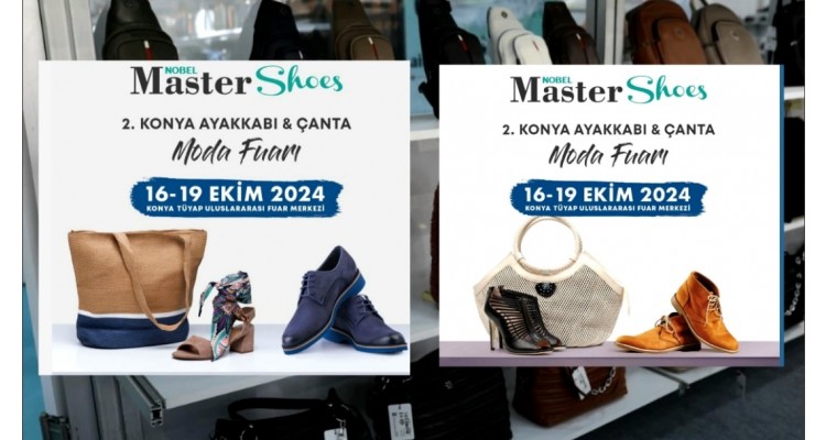 Nobel Master Shoes -Έκθεση μόδας υποδημάτων & τσαντών στο Ικόνιο